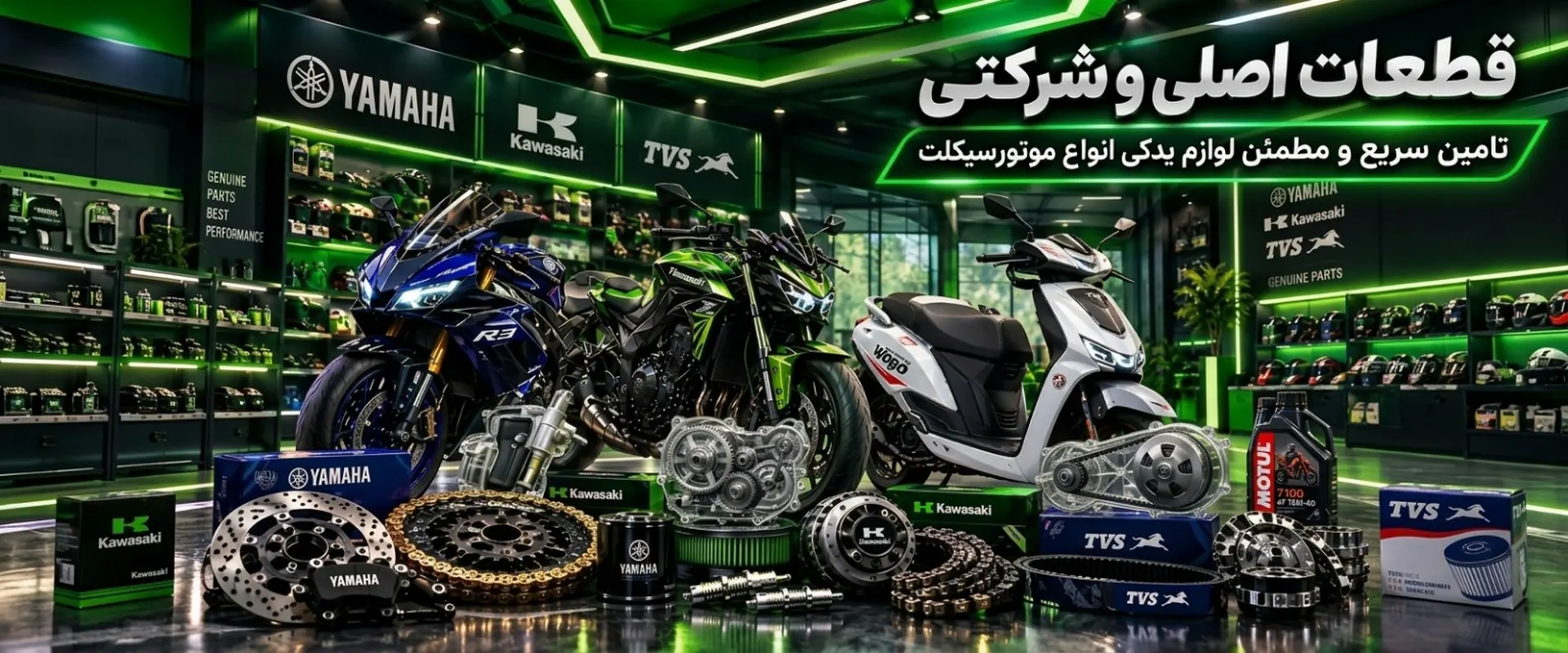 تایاپارت - لوازم یدکی موتورسیکلت